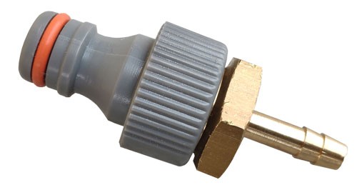 Adapter - 6mm Schlauch auf alle handelsübl. Anschlüsse